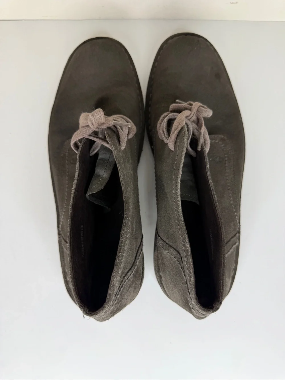 John Varvatos Hipster Men's Chukka Boots Size 11M Gray Suede Lace Up